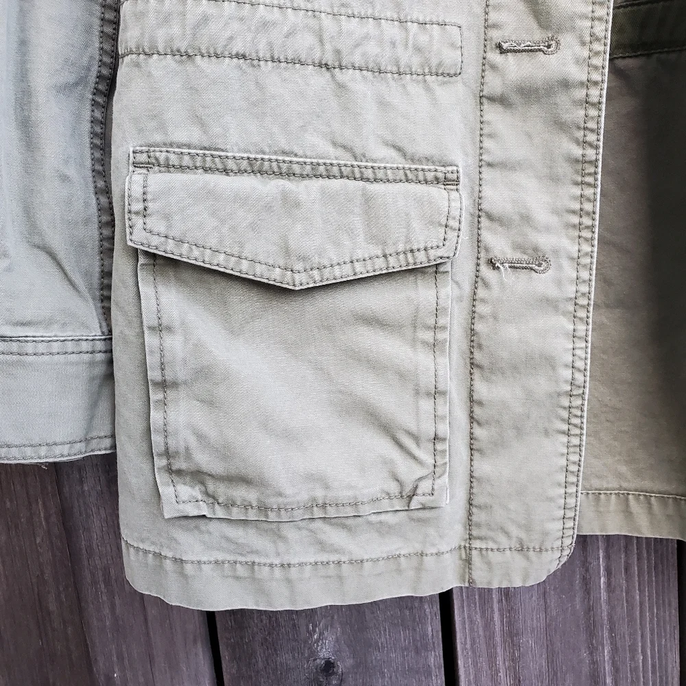 Madewell Army Green Military Utility Jacket - Picture 4 of 7